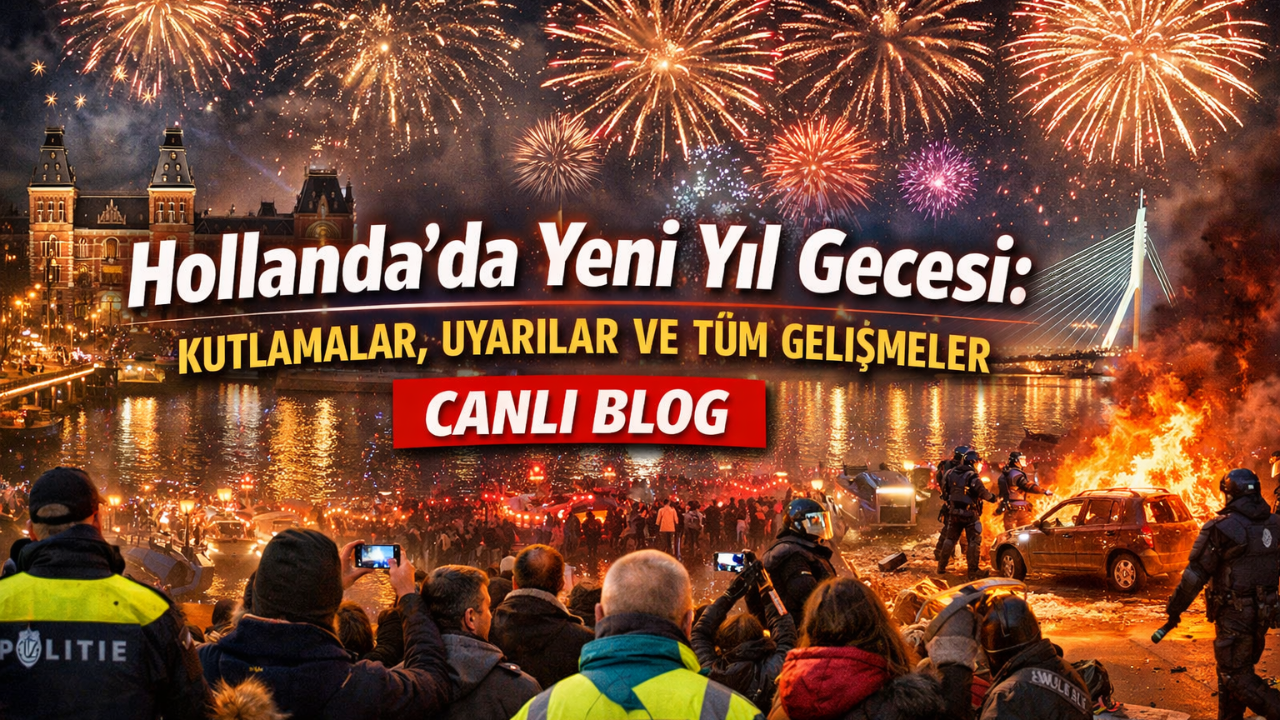 Hollanda’da Yeni Yıl Gecesi: Kutlamalar, Uyarılar ve Tüm Gelişmeler (CANLI BLOG)