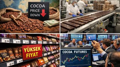 Kakao Fiyatları Geriledi, Çikolata Etiketleri Hâlâ Yüksek
