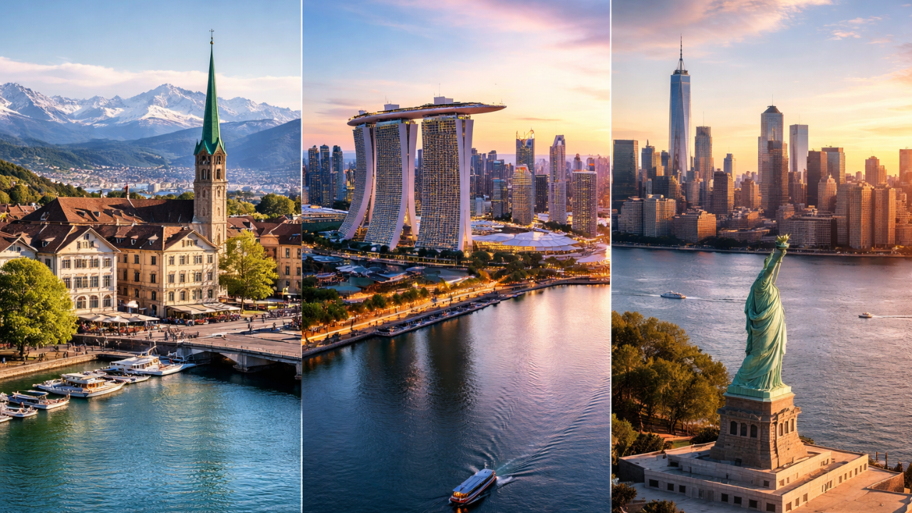 Yaşamak ve Çalışmak İçin En Cazip Ülkeler Açıklandı