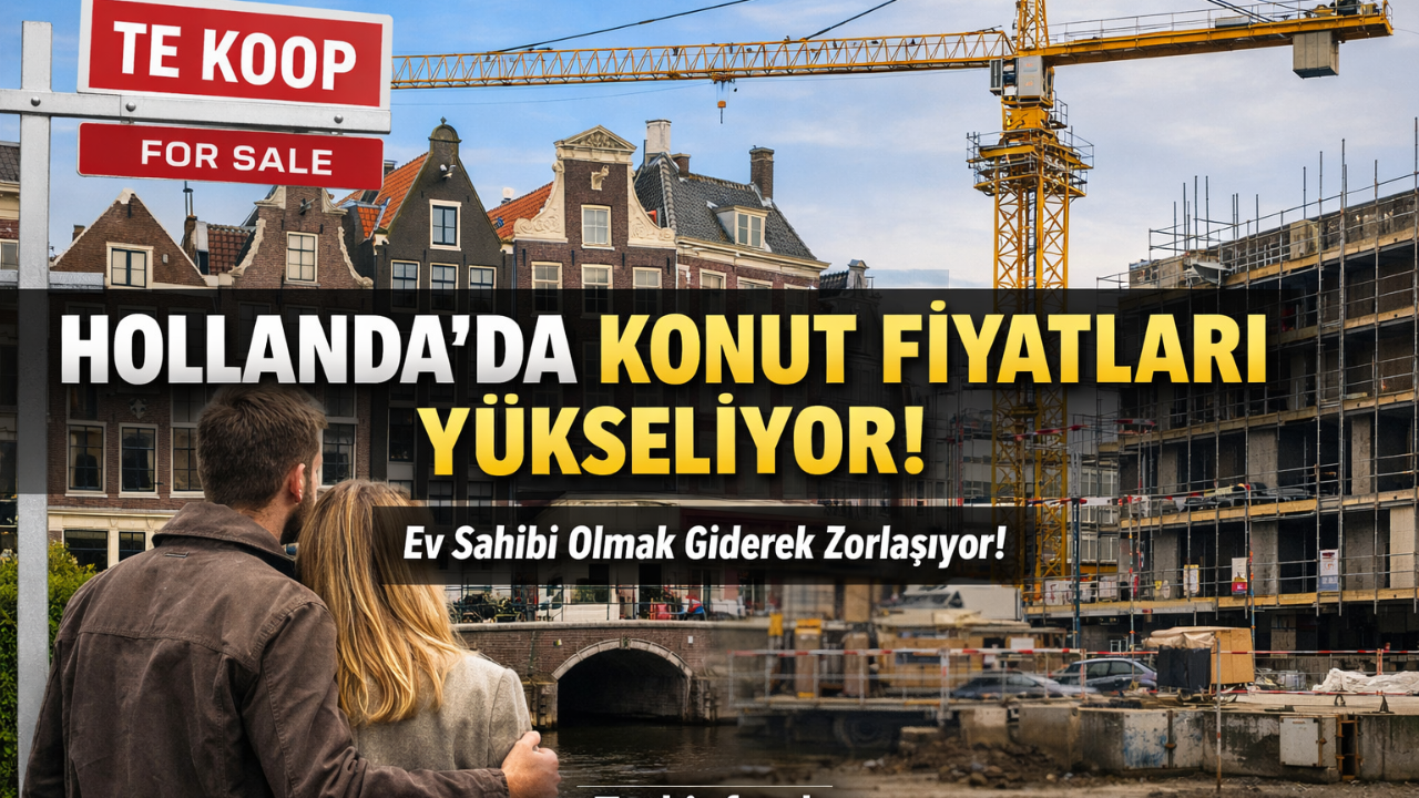 ABN Amro: Hollanda'da Konut Fiyatlarında Artış Sürecek, Talep Gücünü Koruyor