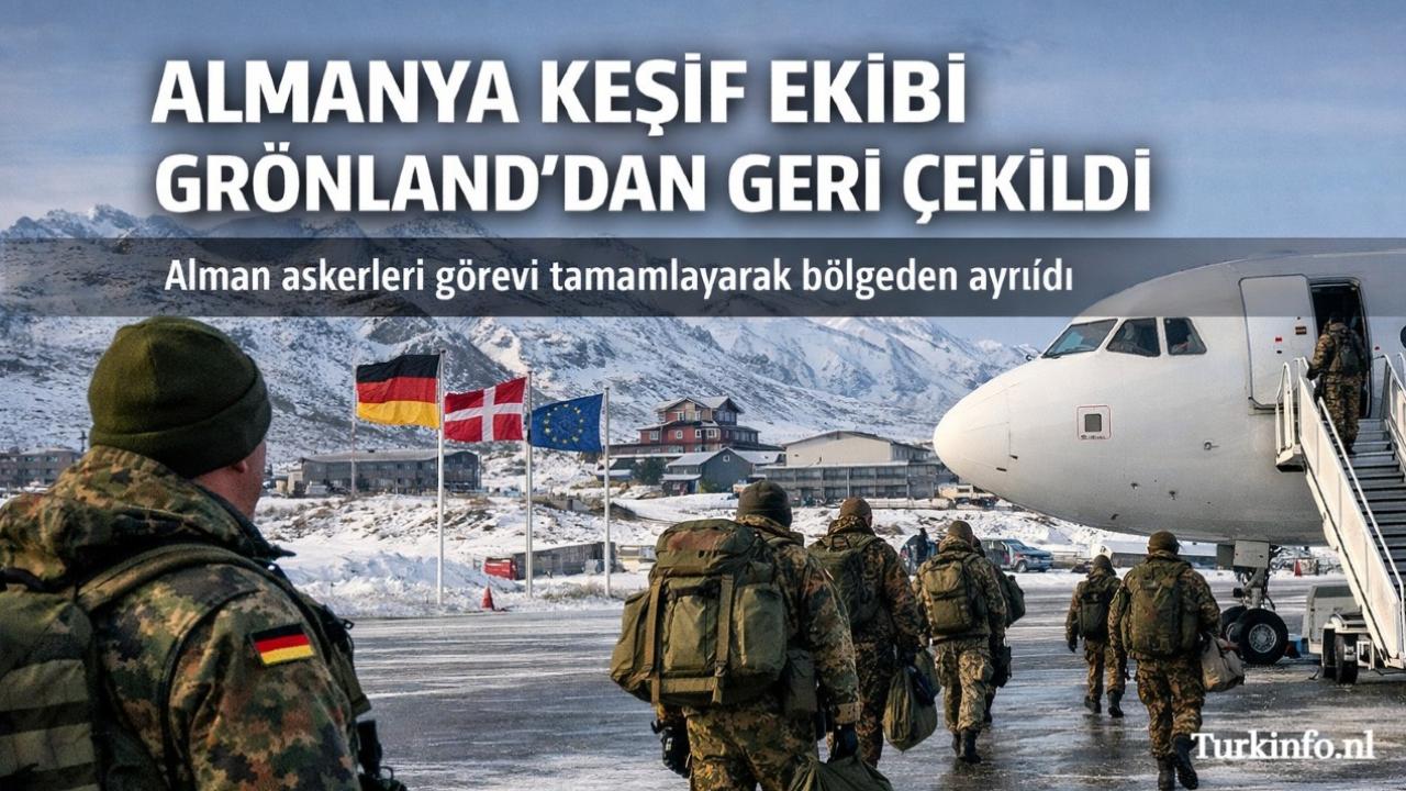 Almanya askerlerini İki Gün Geçmeden Grönland'dan geri çekti