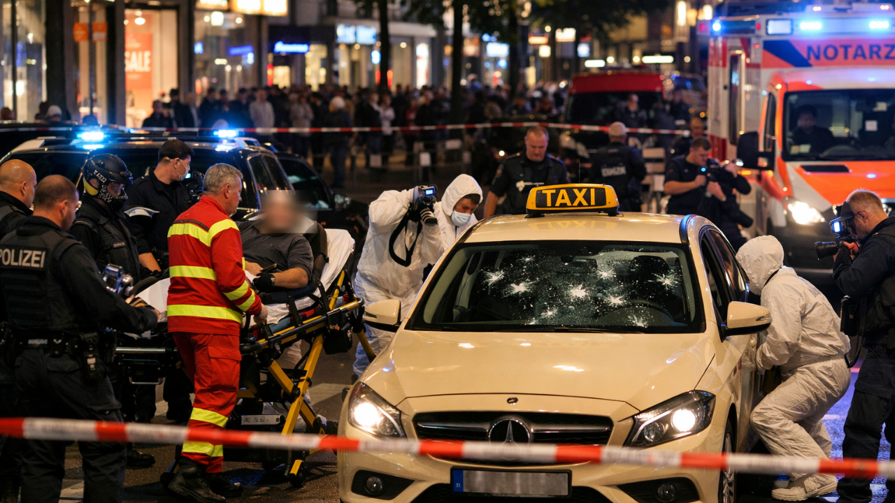 Almanya Düsseldorf’ta Baybaşin Ailesine Silahlı Saldırı