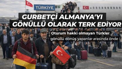 Almanya’da Gönüllü Dönüşler Arttı: Türkler İlk Sıralarda