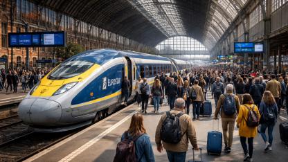 Amsterdam–Londra Eurostar Hattında Yolcu Sayısı Rekor Kırdı