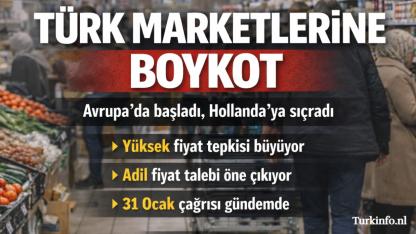 Avrupa’da Türk Marketlerine Boykot Büyüyor: Tepki Hollanda’ya Sıçradı