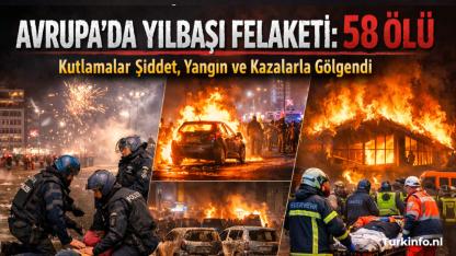 Avrupa’da Yeni Yıl Kutlamaları 58 Can Kaybıyla Sonuçlandı