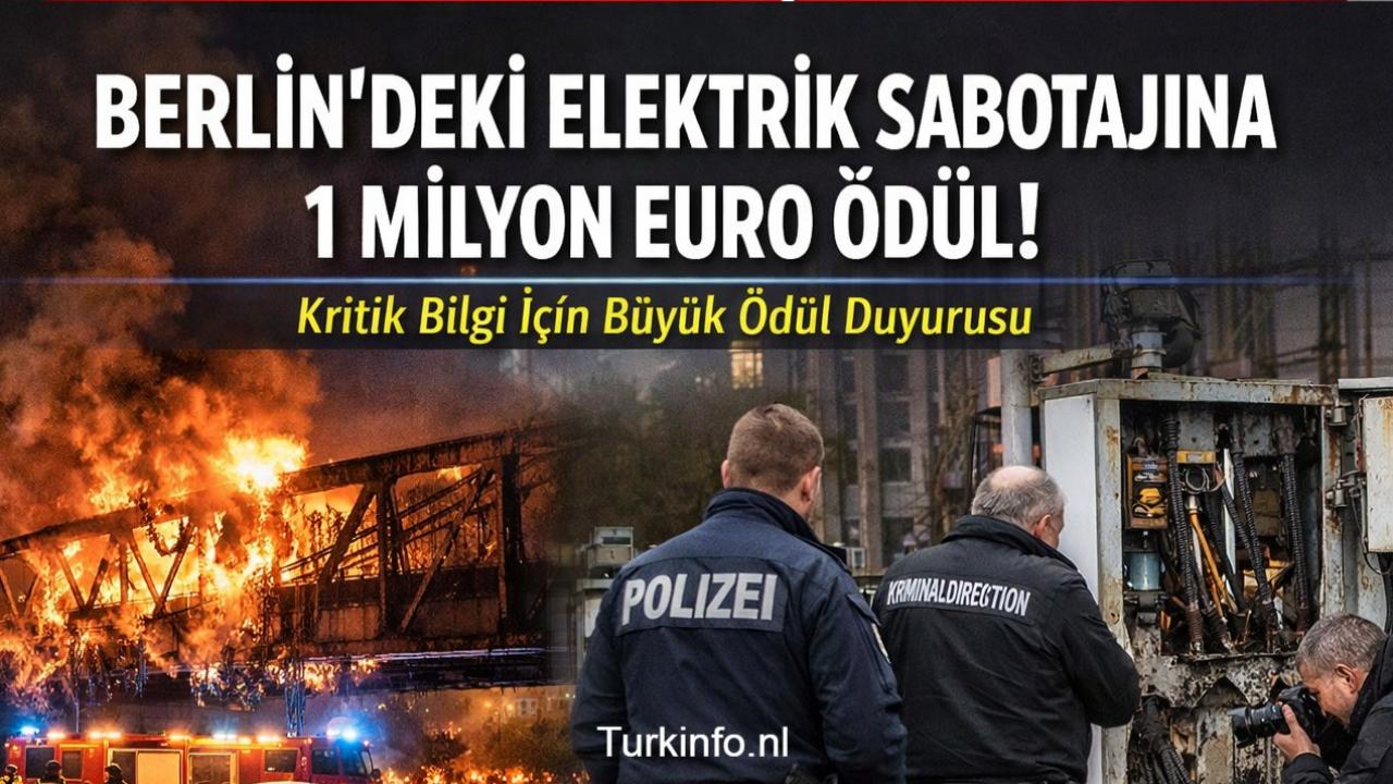 Berlin’deki Elektrik Kesintisi İçin 1 Milyon Euro Ödül