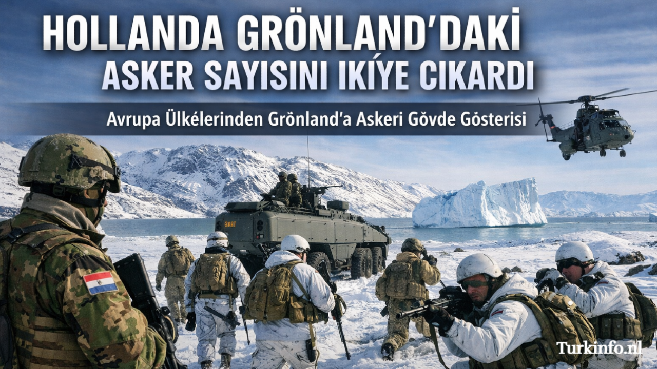 Hollanda Grönland’daki Asker Sayısını İkiye Çıkardı