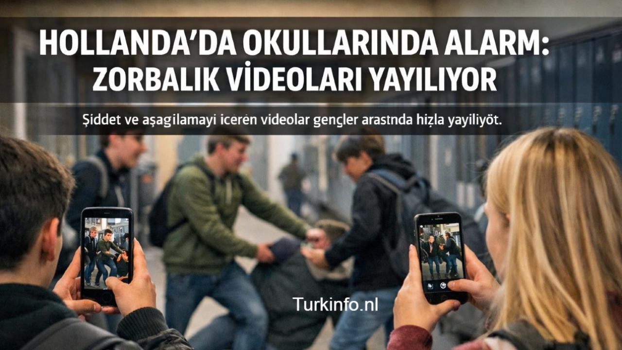 Hollanda Okullarında Alarm: Zorbalık Videoları Yayılıyor