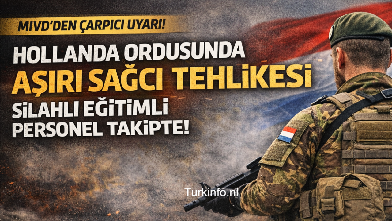 Hollanda Ordusunda Aşırı Sağcı Tehlikesi: Silahlı Eğitimli Personel Takipte!