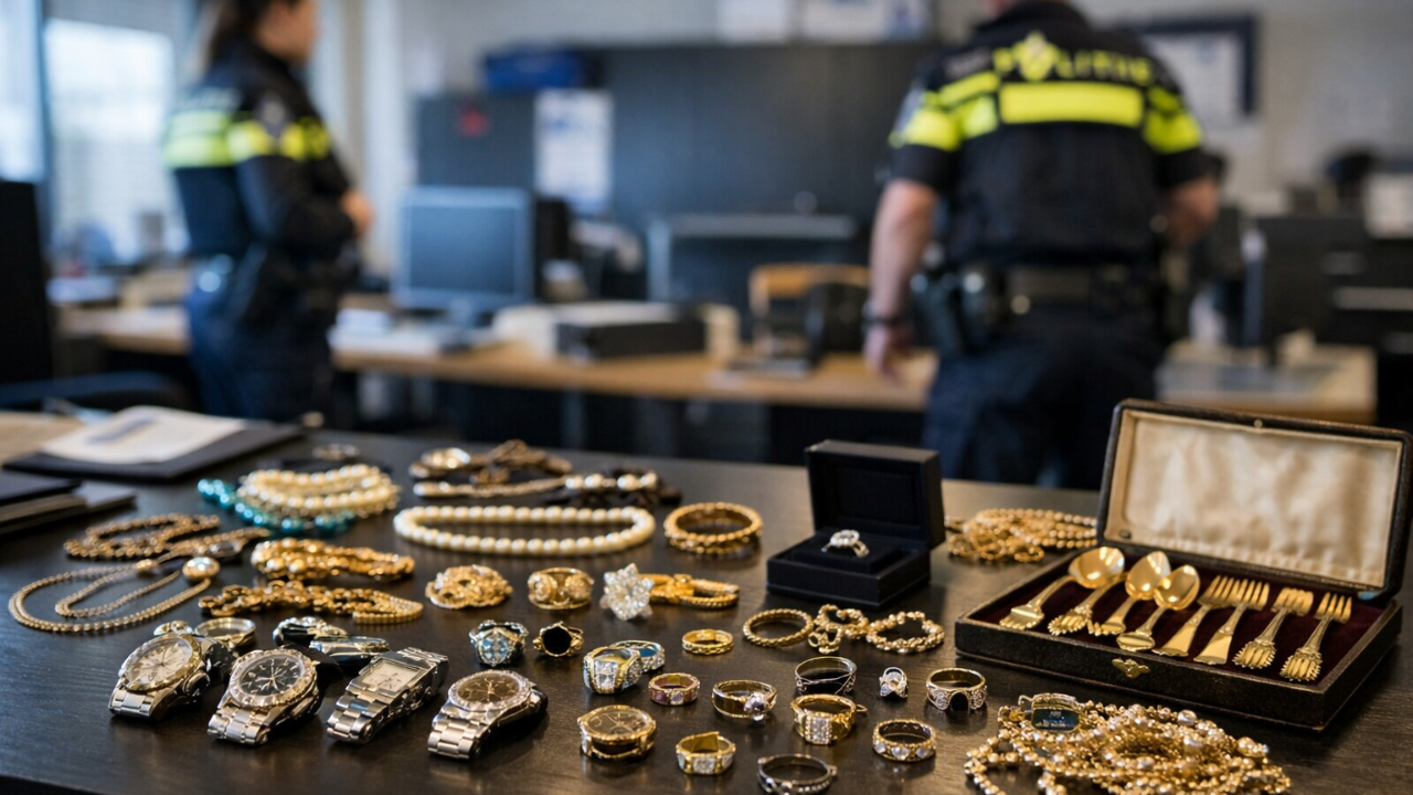 Hollanda Polisi Ele Geçirilen Mücevherler İçin Sahiplerini Arıyor