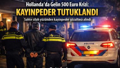 Hollanda’da 500 Euro Tartışması: Gelin Değil Kayınpeder Tutuklandı