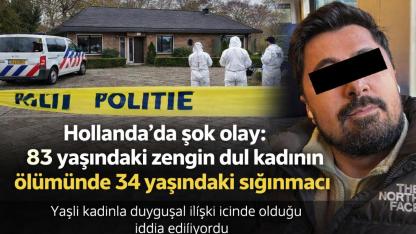Hollanda’da 83 yaşındaki kadının şüpheli ölümü: 34 yaşındaki sığınmacı gözaltında