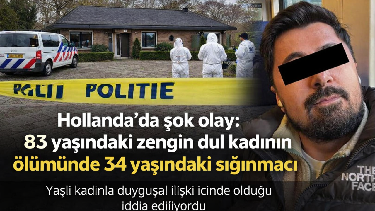 Hollanda’da 83 yaşındaki kadının şüpheli ölümü: 34 yaşındaki sığınmacı gözaltında