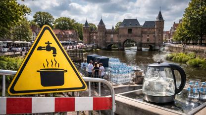 Hollanda’da Amersfoort’ta 10 Gündür Musluk Suyu İçilmiyor