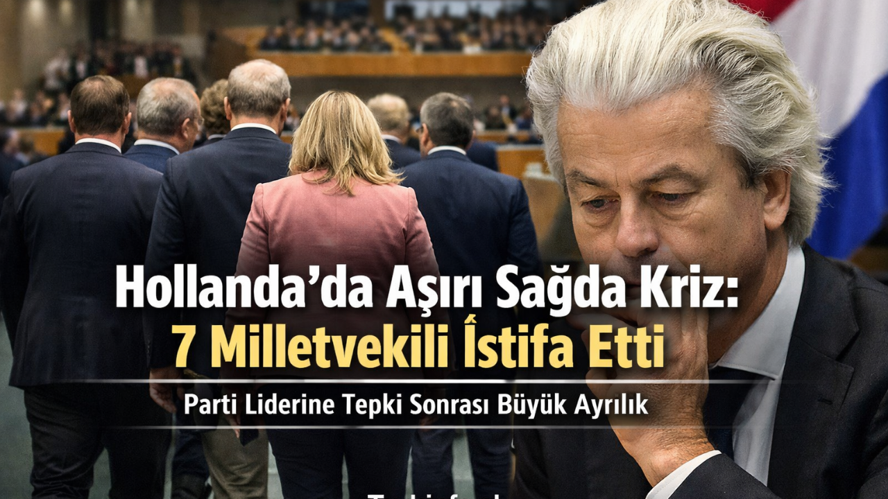 Hollanda’da Aşırı Sağda Kriz: 7 Milletvekili İstifa Etti