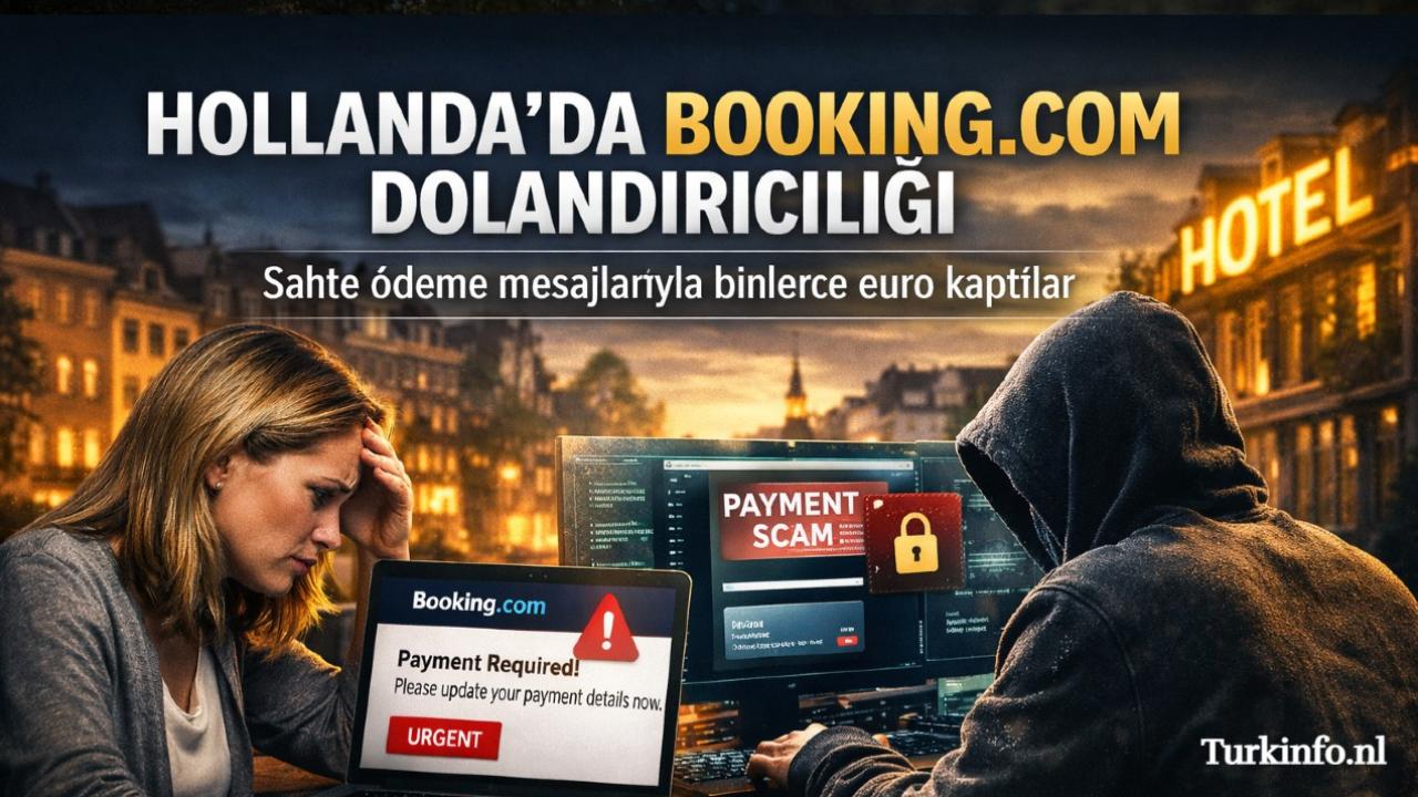 Hollanda’da Booking.com Kullanıcılarına Sahte Ödeme Tuzağı