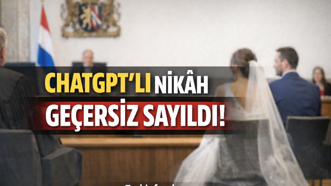 Hollanda’da ChatGPT’li Konuşma Nikâhı Geçersiz Kıldı