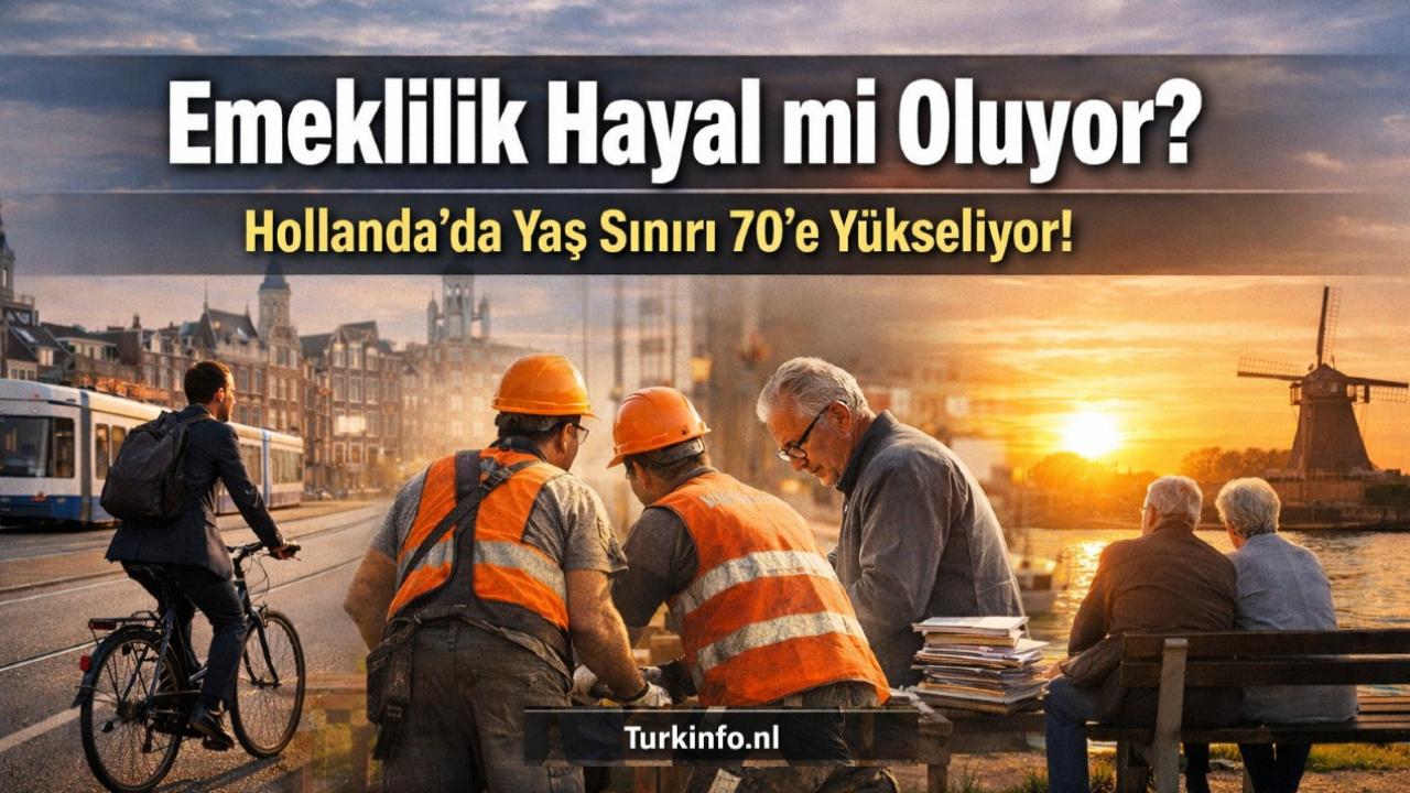 Hollanda’da Emeklilik Yaşı 70’e Yükseliyor