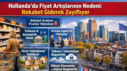 Hollanda’da Fiyat Artışlarının Nedeni: Rekabet Giderek Zayıflıyor