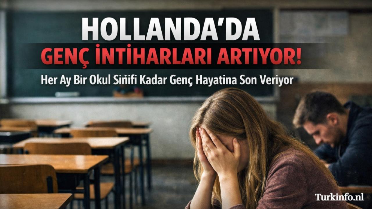 Hollanda’da Genç İntiharları Artıyor: Her Ay Bir Sınıf Kaybediliyor