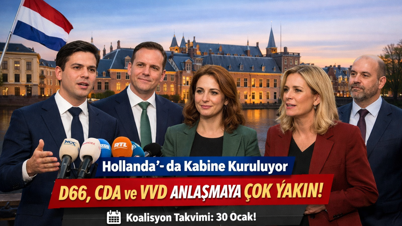Hollanda'da Kabine Kuruluyor: D66, CDA ve VVD Mali Konularda Anlaşmaya Çok Yakın