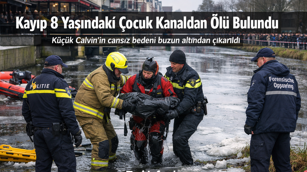 Hollanda’da Kayıp Olan 8 Yaşındaki Çocuk Kanaldan Ölü Bulundu