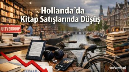 Hollanda’da Kitap Satışları 2025’te Dip Seviyeyi Gördü