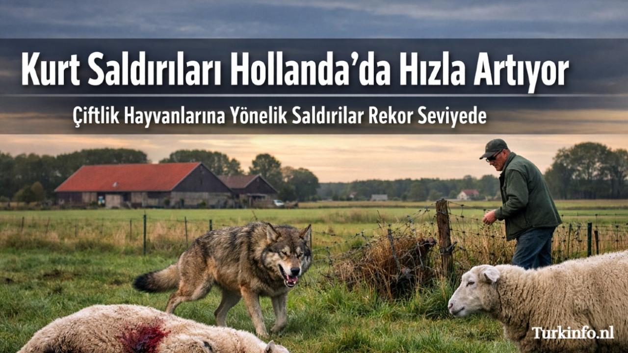 Hollanda’da Kurt Saldırıları Alarm Veriyor: Vaka Sayısı Rekor Kırdı