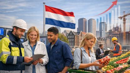 Hollanda’da Maaşlar Üçüncü Yıl da Enflasyonun Üzerinde Arttı