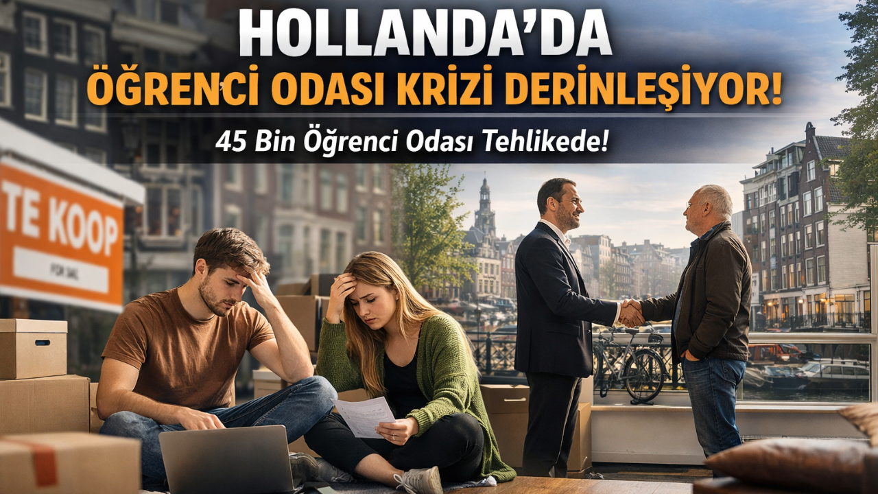 Hollanda’da Öğrenci Odası Krizi Derinleşiyor