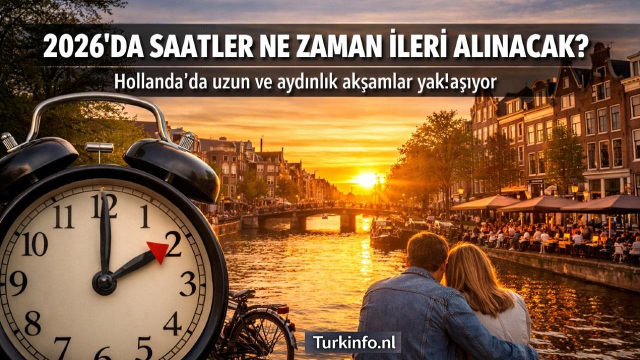 Hollanda’da Saatler 2026’da Ne Zaman İleri Alınacak?