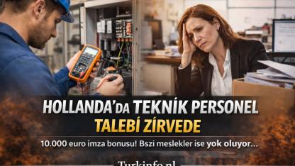 Hollanda’da Teknik Personel Açığı Tarihi Zirvede