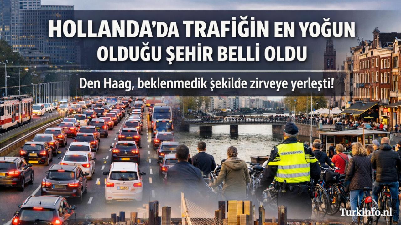 Hollanda’da Trafiğin En Yoğun Olduğu Kent Belli Oldu