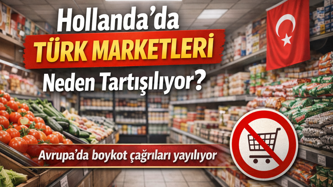 Hollanda’da Türk Marketleri Fiyat Tartışmasının Odağında
