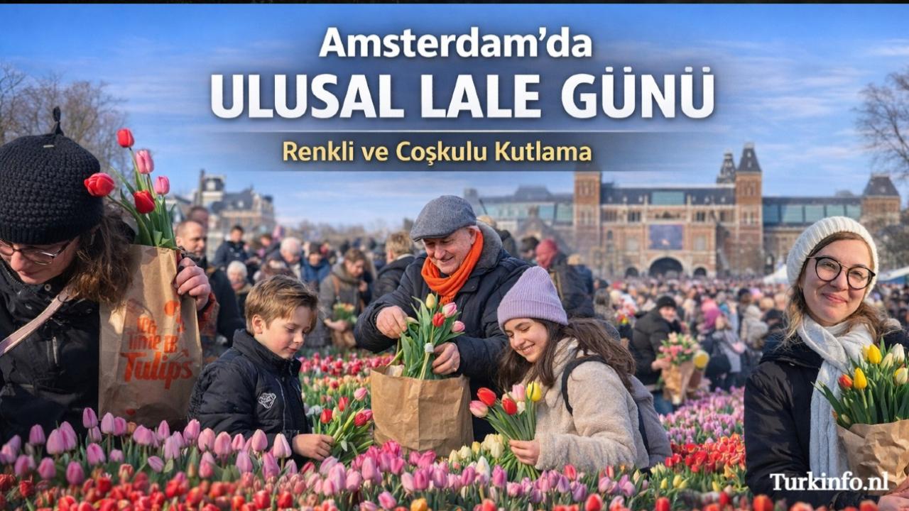 Hollanda’da Ulusal Lale Günü Renkli Görüntülerle Kutlandı