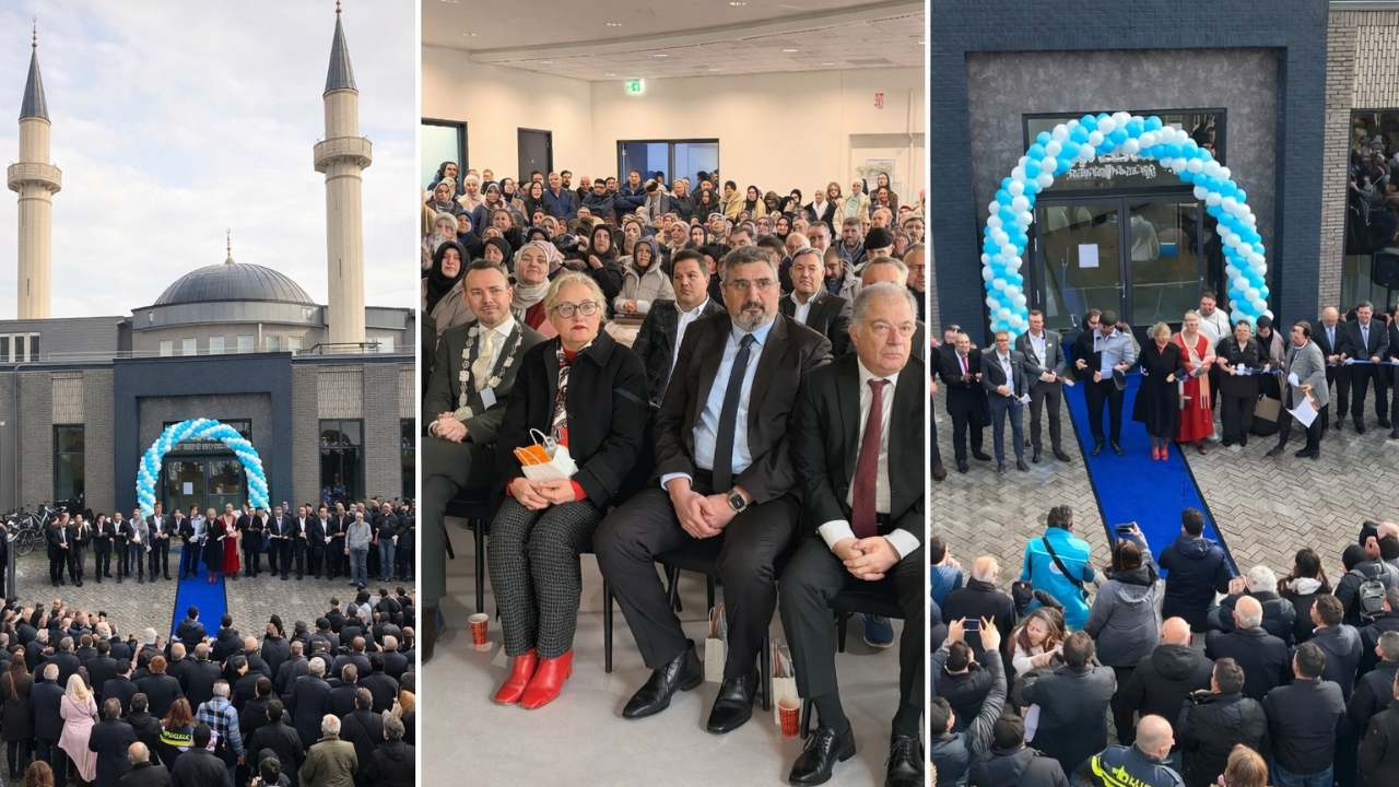 Hollanda’da Yeni Cami Açıldı: Kampen HDV Nebi Camii İbadete Açıldı