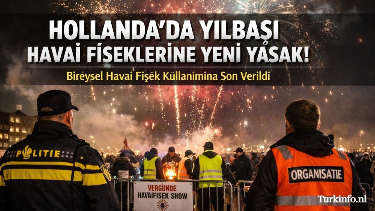 Hollanda’da Yılbaşı Havai Fişeklerine Yeni Düzenleme