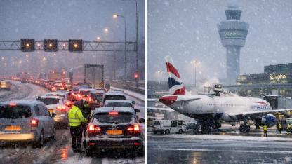 Hollanda’da Yılın İlk İş Gününde Uzun Trafik Sıkışıklığı Uyarısı