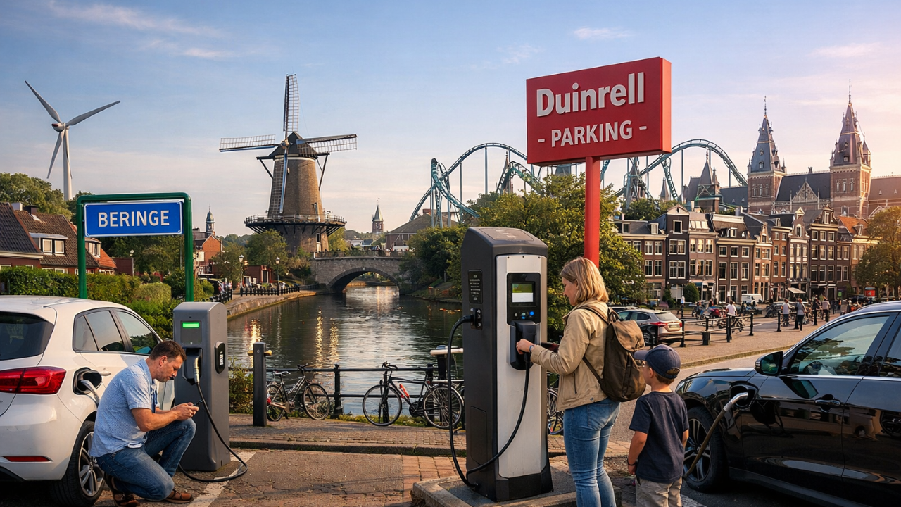 Hollanda’daki En Ucuz ve En Pahalı Elektrikli Araç Şarj Noktaları