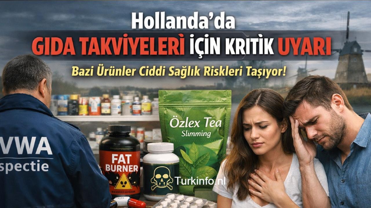 Hollanda’dan Özlex Tea Uyarısı: Zayıflama Çayı Sağlık Riski Taşıyor