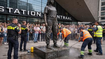 Rotterdam’da Kamusal Sanata Irkçı Saldırı