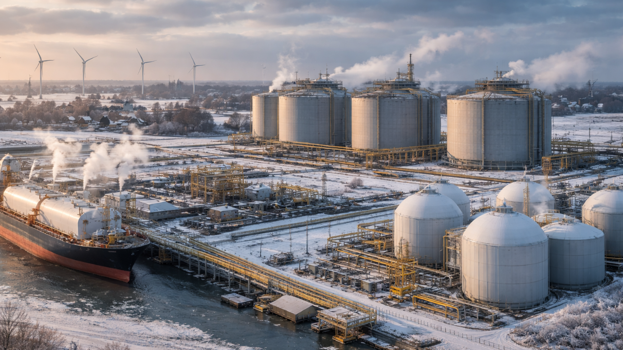 Soğuk Hava Hollanda’daki Gaz Depolarını Hızla Eritiyor