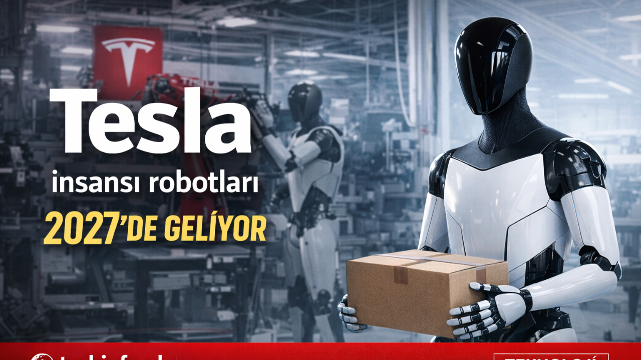 Tesla insansı robotları 2027 yılında piyasaya sürecek