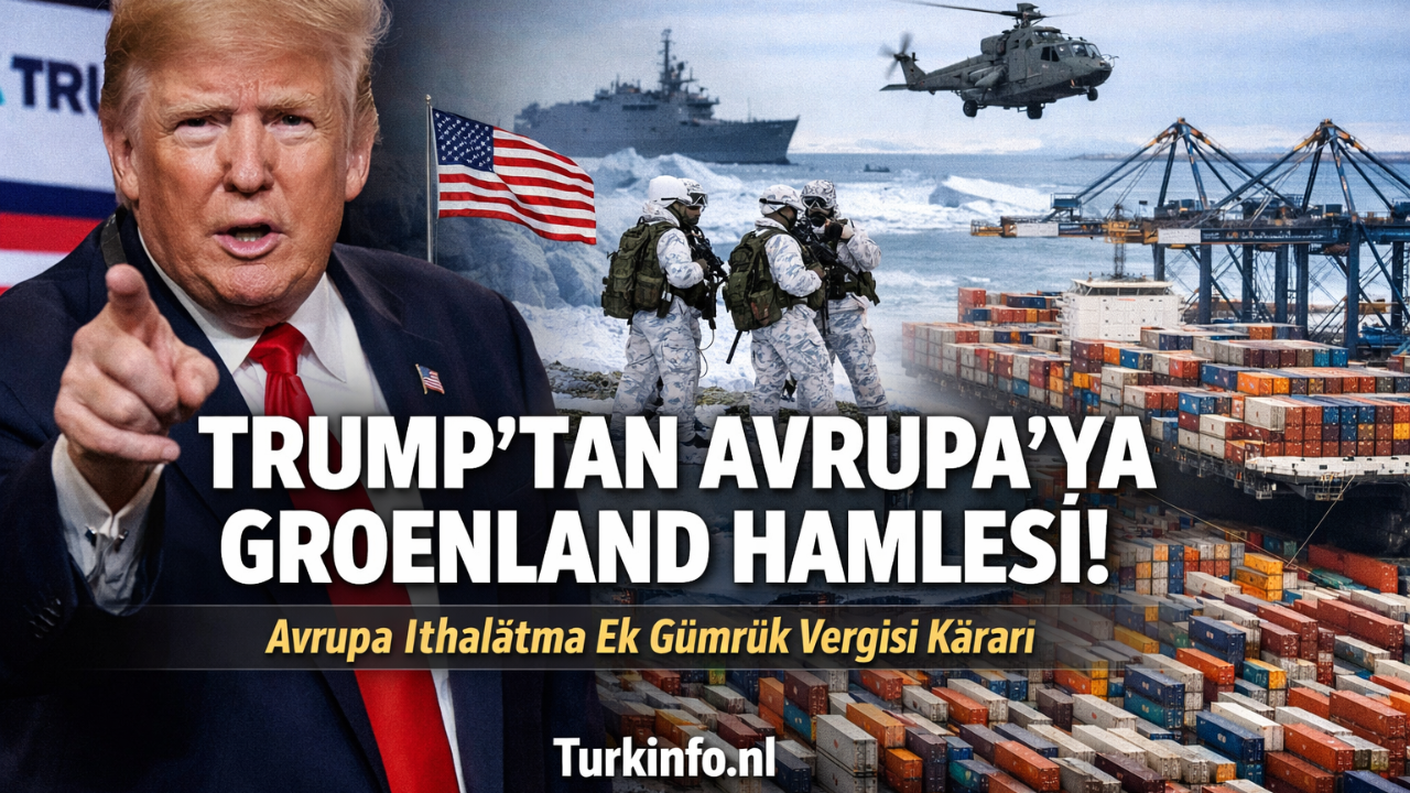 Trump’tan Avrupa’ya Groenland Gerekçeli Gümrük Vergisi Hamlesi