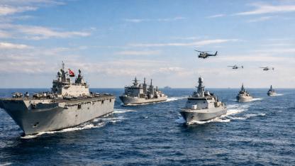 Türk Savaş Gemileri Hollanda Yolunda