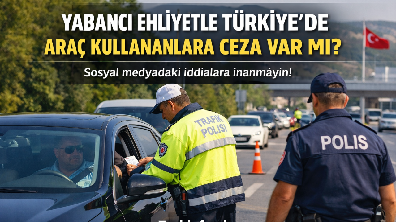 Yabancı Ehliyetle Türkiye’de Araç Kullananlara Ceza Var Mı?