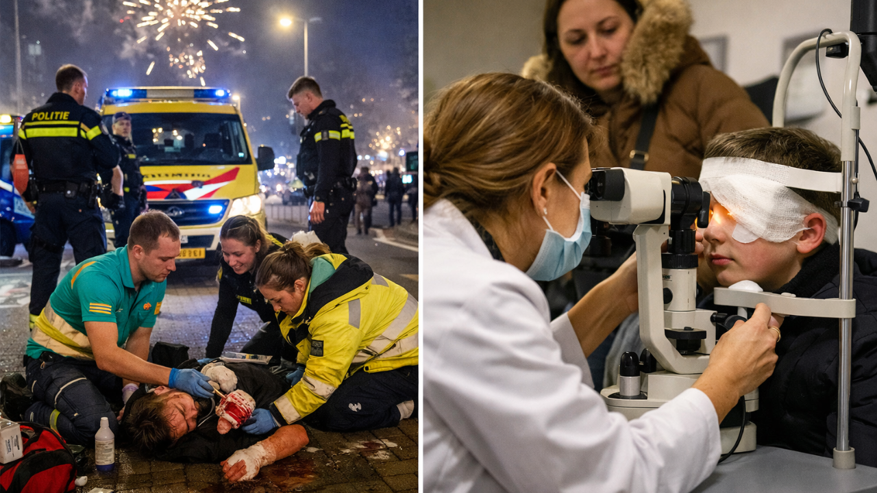 Yılbaşı Değil Felaket Gecesi: Hollanda’da Havai Fişek Bilançosu Ağır