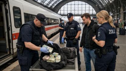 Alman Treninde 105 Bin Euro Şoku: Hollandalı Yolcu Dresden’de Nakit Parayla Yakalandı