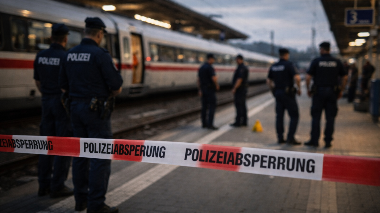 Almanya’da Tren Görevlisine Ölümcül Saldırı: Serkan C. Hayatını Kaybetti